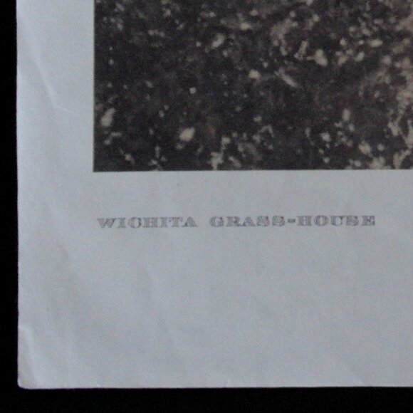 WICHITA GRASS-HOUSE #148 Edward Sheriff Curtis Print - Picture 5 of 8